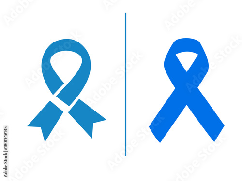 blue ribbon autism awareness