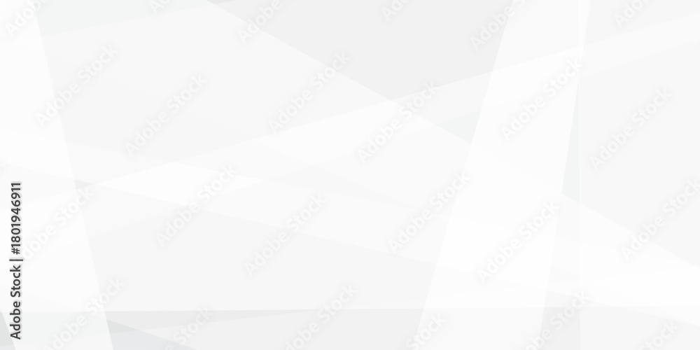 Abstract white triangles shape design white and grey color geometric background ..transparent material in triangle and squares shapes. paper texture design .