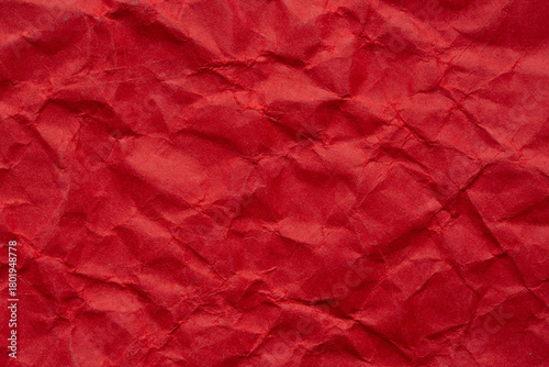 Wallpaper Mural Macro crumpled red paper texture,Abstract bold red paper texture background. Texture of crumpled craft paper. Paper background. Recycled red paper backdrop in close up. Dark blood red Textures. Torontodigital.ca