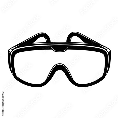 Protective Goggles: The sturdy frame of safety goggles sits, ready to shield eyes, it is a testament to the safety gear, symbolizing a commitment to security.