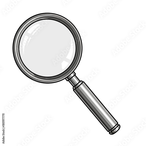 Classic Handheld Magnifying Glass for Investigation Research and Discovery