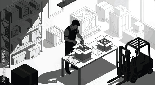 Abstract geometric composition featuring bold lines shapes and a vibrant color palette of red green blue yellow cyan and magenta suitable for modern design projects