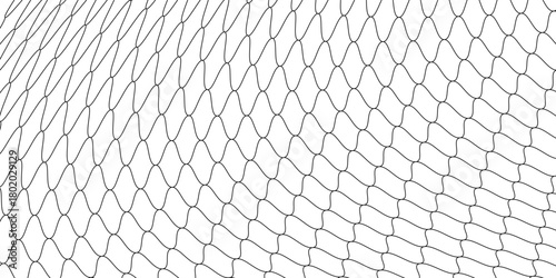 Mesh texture for fishing nets. Seamless pattern for sportswear or soccer goal, volleyball net, basketball hoop, hockey, athletics. Abstract net background for sports.