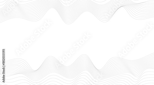 Abstract Lines Art Background - Modern graphic design with soft curved shapes and flowing gray lines on a white backdrop, perfect for website backgrounds and design assets