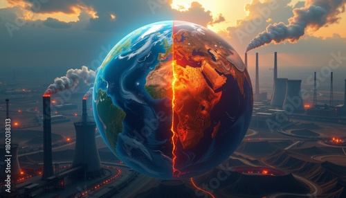 Earth Distress Climate Change and Environmental Issues