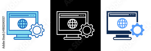 Web Browser tripplestyle icon