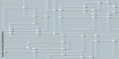 Abstract background with repeating, connected square lines. Minimalist checkered background concept for covers, banners, brochures, presentations, and certificates. Vector illustration vol 2