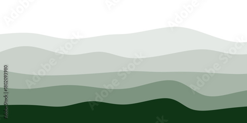 Modern Layered Wavy Background Illustration