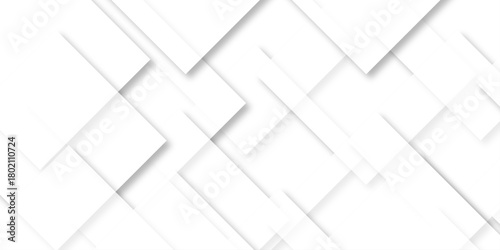 Overlap random cube vector element modern overlay diamond triangle paper white and gray technology pattern web corporate brochure layer space texture background.	