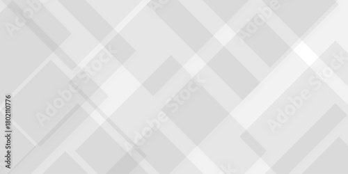 Overlap random cube vector element modern overlay diamond triangle paper white and gray technology pattern web corporate brochure layer space texture background.	