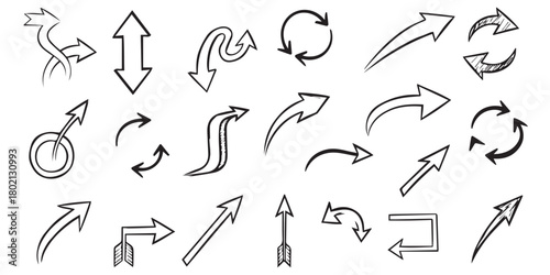 set of arrows