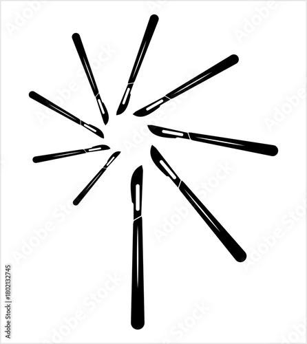 Surgical Scalpel Icon Y_2205001