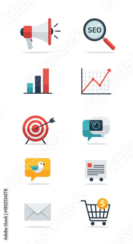 Shopping Cart with Gold Coin, Representing Online Commerce and Purchases.