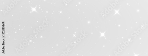 Glistering Shine Overlay Featuring Soft Blur Glow, Transparent Light Sparkle Dust and Festive Christmas Flare Effect for Magical Night Illustration