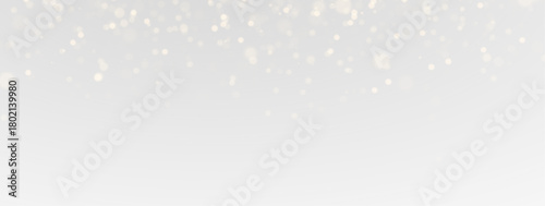 Glowing Transparent Light Dust with Shiny Bokeh Sparkle, Night Flare Effect and Abstract Decorative Christmas Glow Atmosphere
