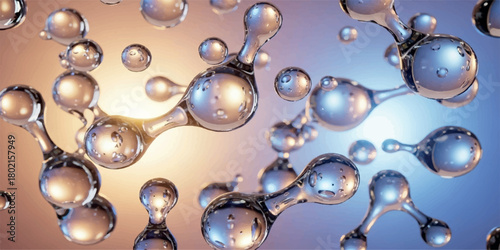 Molecular Structures A Detailed Look at Interconnected Spheres.