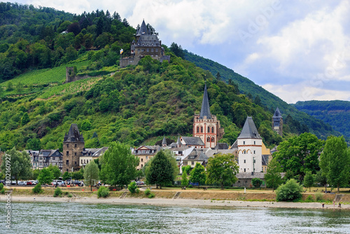 Bacharach, Germany. Bacharach is known for its medieval character, vineyards, and its location within the UNESCO World Heritage site of the Middle Rhine region
