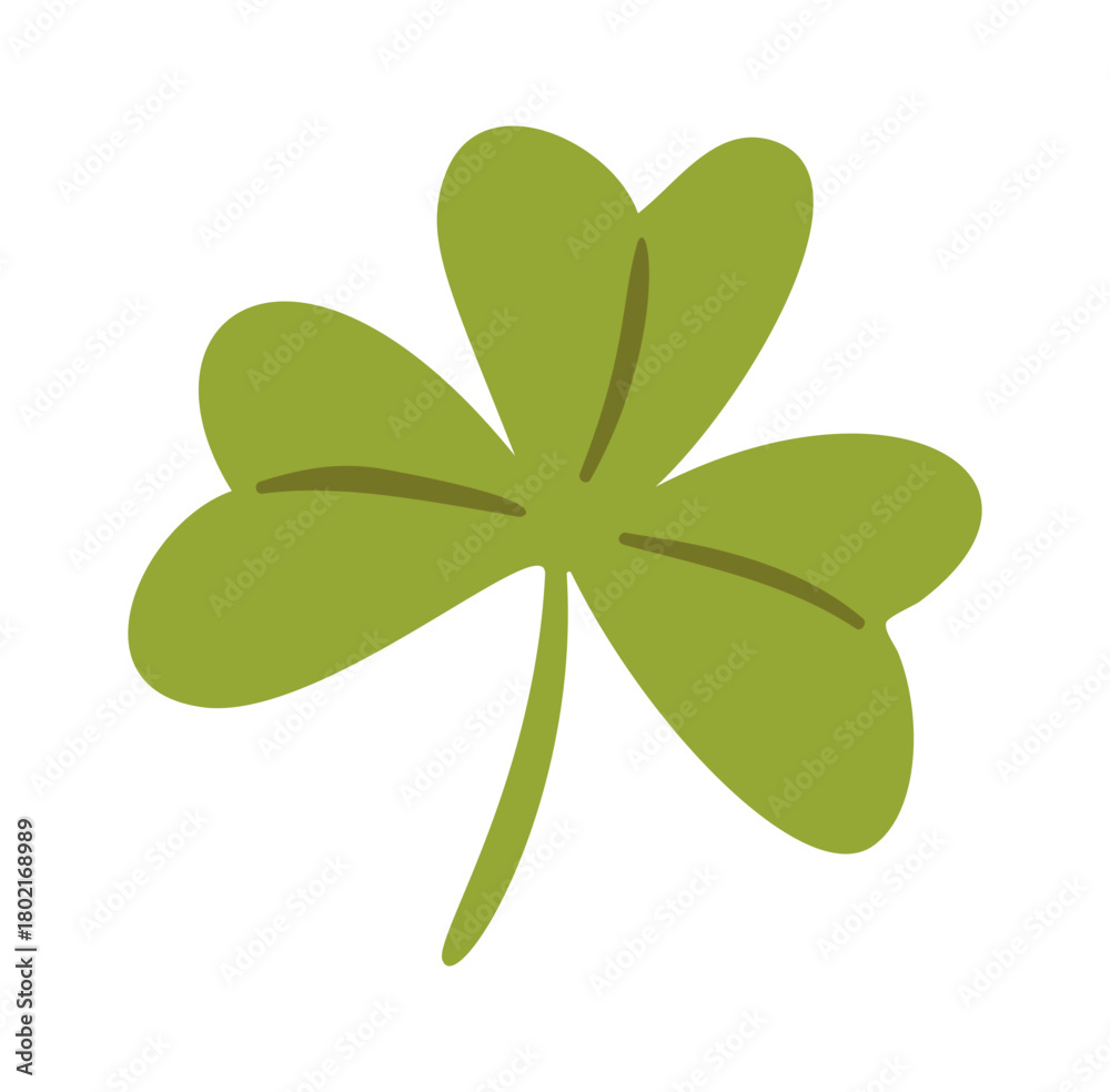 Fototapeta premium Clover green plant leaf element