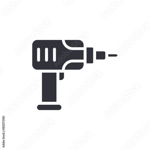 Modern Drill Device Tool Instrument Power Machinery