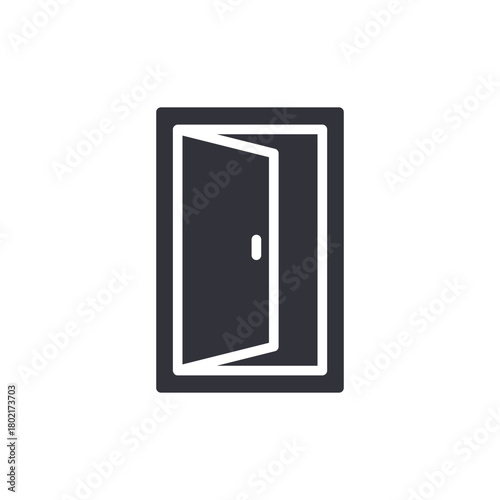 Open Door Symbol Entrance Opportunity Access Gateway Path