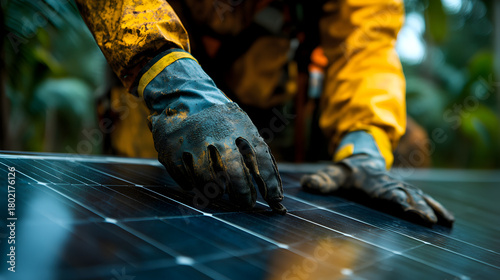 A professional industrial welder wearing a safety mask works in a factory workshop using metal tools to weld steel pipes while bright sparks fly during the manufacturing process
