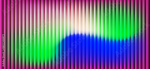 A glowing arrangement of neon stripes in blue, purple, and warm tones creates a futuristic abstract background ideal for digital art, web banners, and modern design projects.