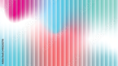 Vibrant vertical stripes of pink blue and teal create a soft blurry abstract background texture