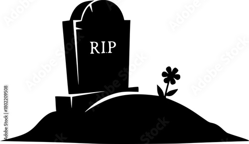 grave, tombstone, silhouette, memorial, graveyard, cemetery, RIP, afterlife, death

