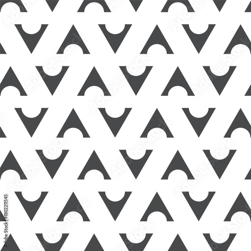 Background with simple black geometry