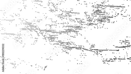 Retro pixel bitmap gradient with dither texture and abstract 8bit halftone pattern for vintage game inspired background