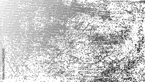 Vintage pixel art gradient with bitmap dither blocks creating retro game atmosphere and abstract digital texture