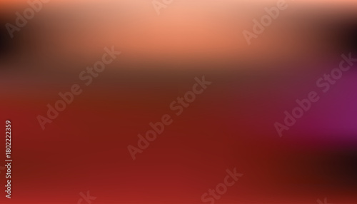 Warm orange to deep red gradient blur background — moody abstract backdrop with soft vignette and copy space for banner, wallpaper, web header, poster