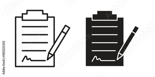 Agreement icon for web, app, infographic.