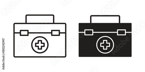 First aid icon for web, app, infographic.