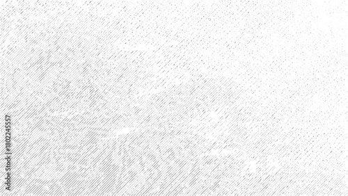 Vintage worn white cement texture with black scratches for retro style background projects. White concrete surface texture with distressed scratches for minimal grunge design. 