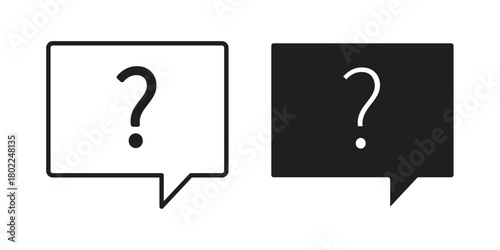 Help icon for web, app, infographic.