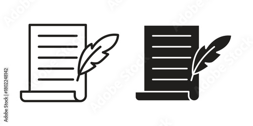 History icon for web, app, infographic.