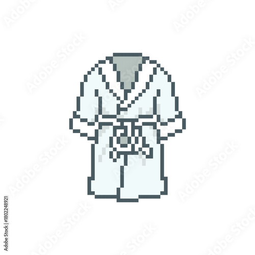 bathrobe clothing icon pixel art