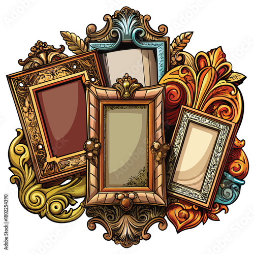 Elegant Decorative Frames for Artistic Display elegant decorative frames for