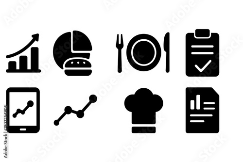 Wedding and love solid icon set. Romance, marriage celebration icons solid collection