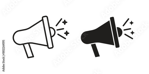 Promotion icon for web, app, infographic.