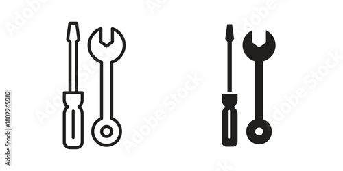 Repair icon for web, app, infographic.