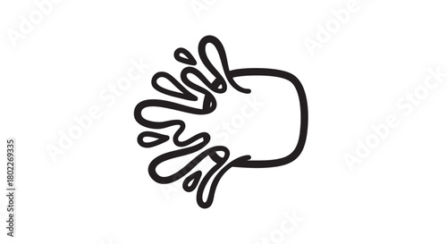 ## **16. Spillover effect overflow spread outline vector**
