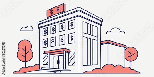 Street gas station sign icon vector illustration on urban city architecture background