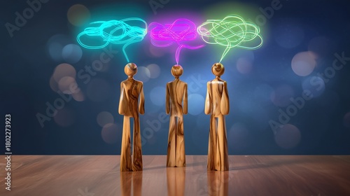 Brainstorming session bringing innovative ideas to life, fostering collaboration and shared understanding for strategic business solutions and creative teamwork