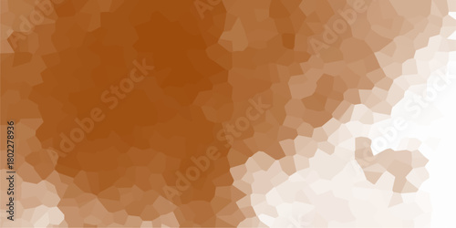 A detailed view of a stained glass window. This image can be used for architectural design, religious themes, or art projects. Bronze mosaic hexagon tile pattern,207