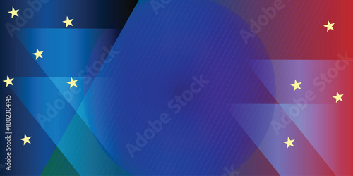 Vector Abstract, science, futuristic, energy technology concept. Digital image of light rays, stripes lines with blue light, speed and motion blur over dark blue