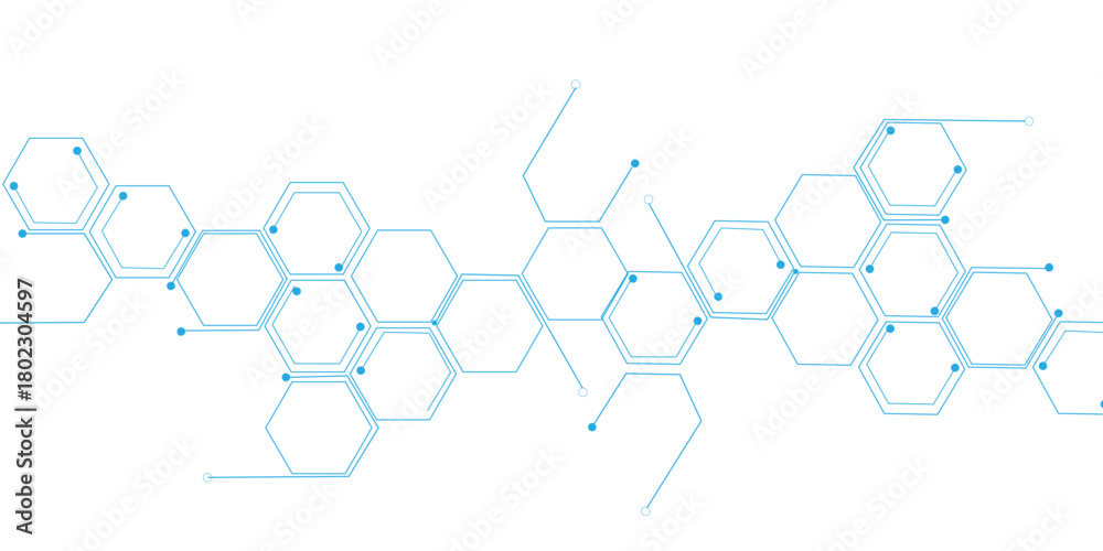 Obraz premium abstract geometric blue texture background. blue hexagon 3D background texture. 3d rendering illustration. Clear pattern abstract background hexagon .Futuristic abstract banner.