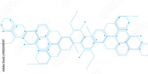 abstract geometric blue texture background. blue hexagon 3D background texture. 3d rendering illustration. Clear pattern abstract background hexagon .Futuristic abstract banner.
