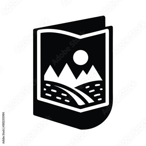 Landscape Art Book Icon